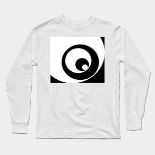 Abstract pattern - black and white. Long Sleeve T-Shirt